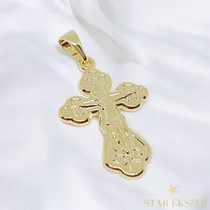 Lucas 14K G.F. antillergén kereszt medál 
