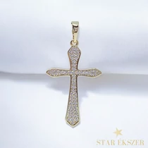 Arboga 14K GF. antillergén kereszt medál