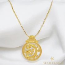 Dragon 14K GF. antiallergén sárkány medálos nyaklánc 45cm