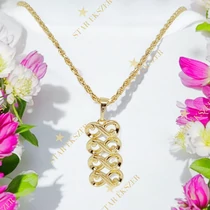 Infinity 14K antiallergén végtelen medálos nyaklánc 45cm/2mm