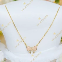 Julcsi 14K antiallergén masni medálos nyaklánc 40+5cm