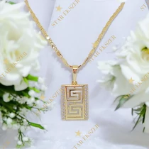 Milita 14K GF. antiallergén görög medálos nyaklánc 45cm