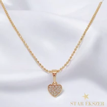 Prema 18K GF. antiallergén pici szív medálos nyaklánc 45cm