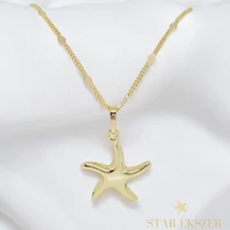 Tengeri Csillag 14K GF. antiallergén nyaklánc 45cm