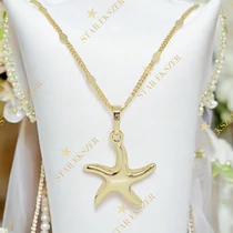 Tengeri Csillag 14K GF. antiallergén nyaklánc 45cm