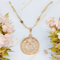 Bori 18K GF. antiallergén horoszkópos nyaklánc 45cm Rák