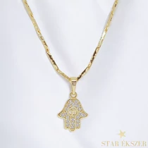 Fatima Keze 14K GF. antiallergén nyaklánc 45cm