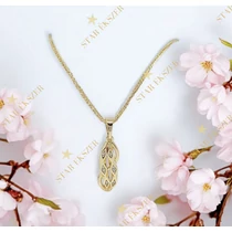Claire 14K Gold Filled antiallergén medálos nyaklánc 45cm 