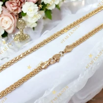 Lille 18K antiallergén nyakék 60cm/4mm