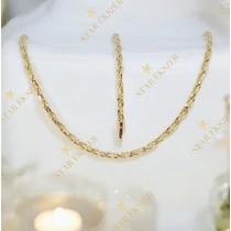 Aino 14K GF. antiallergén Ékszerszett 50/20cm