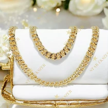Samara 14K GF. antiallergén Ékszerszett 50/22cm
