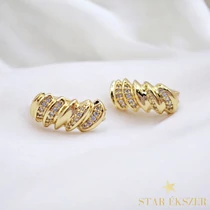 Dubbo 14K antiallergén  fülbevaló