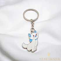 Blue Kitty – Cicafiú Fém Kulcstartó