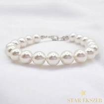 Ivory Classic – Fehér Gyöngy Karkötő