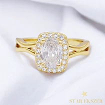 Avelisse 14K antiallergén gyűrű 54-es