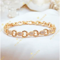 Goldie 18K antiallergén karkötő 17/19cm