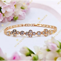 Terra 18K antiallergén karkötő 18/20cm