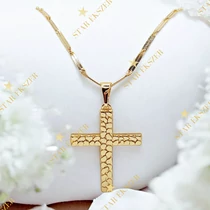 Aurel 14k antiallergén kereszt medálos nyaklánc 45cm