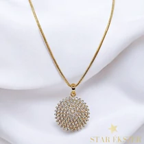 Daisy 14K antiallergén sok köves nyaklánc 45cm