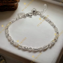 Manon White Gold Filled Antiallergén Bokalánc/Karkötő 20cm