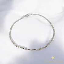 Figaro White Gold Filled Antiallergén Bokalánc  26cm