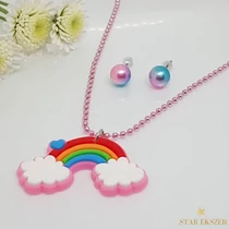 Szivárványos kislány szett