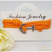 Tengerész Divat karkötő Narancssárga