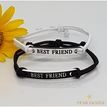 Best Friend  divat karkötő Fekete-Fehér