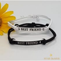 Best Friend  divat karkötő Fekete-Fehér