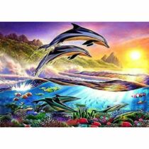 Delfinek Gyémántfestő 30x40 5D
