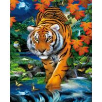 Tigris Gyémántfestő 30x40 5D