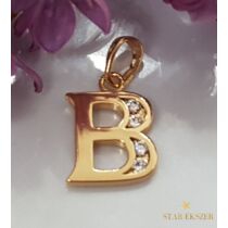 Monogramm (B) Gold Filled medál