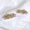 Giselle Gold Filled antiallergén köves fülbevaló fehér