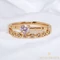 Nairobi 18K antiallergén Gold Filled gyűrű 59-es
