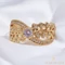 Detti 18K antiallergén Gold Filled gyűrű 52-es
