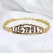 Szerencsehozó Gold Filled antiallergén karkötő 17/19cm