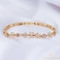 Inez 18K Gold Filled antiallergén karkötő 17/19cm 