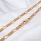 Spanish 18K Gold Filled antiallergén férfi nyaklánc 45cm