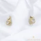 Serenity 14K GF. antiallergén cicalány fülbevaló 