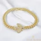 Melina 14K G.F. antiallergén méhecskés karkötő 19cm