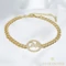 Love 14K G.F. antiallergén karkötő 19+5cm