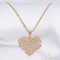 Tiffany 18K antiallergén szív medálos nyaklánc 50cm/3mm