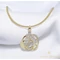 Alicante 14K Gold Filled antiallergén medálos nyaklánc 60cm fehér