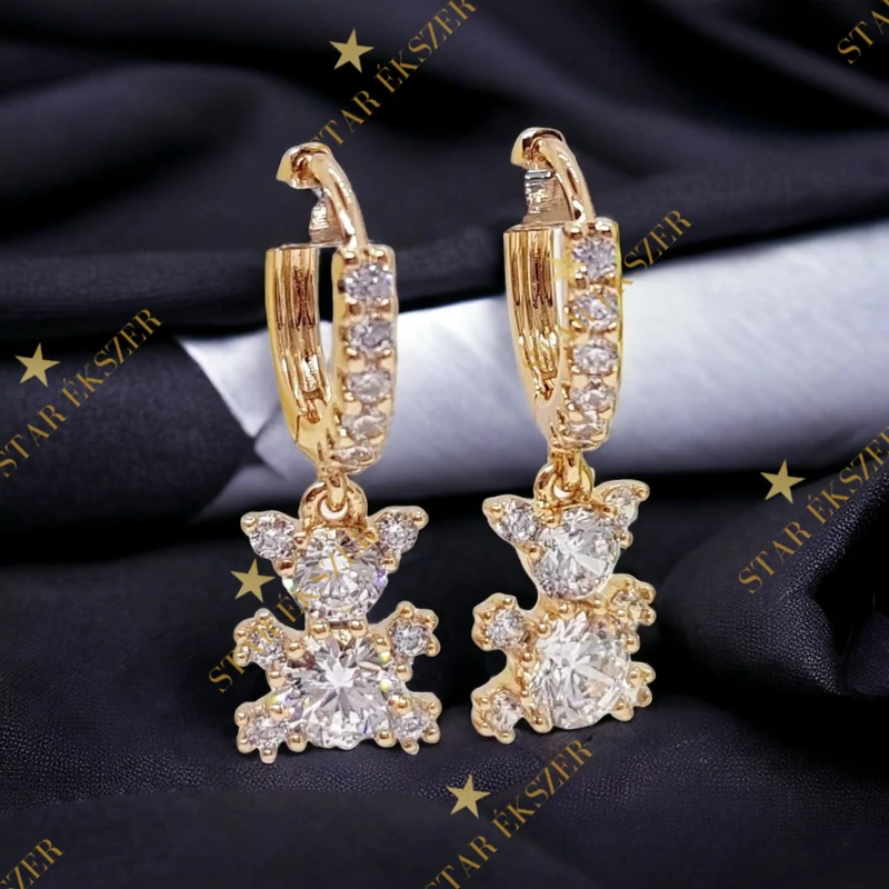 Macis Gold Filled antiallergén fülbevaló 