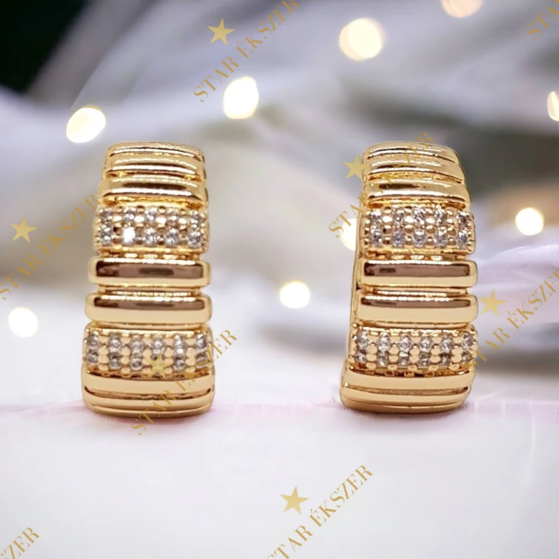 Ceila Gold Filled antiallergén fülbevaló