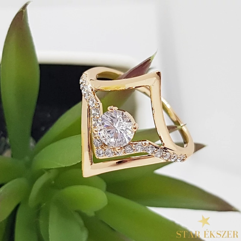 Maxine Gold Filled Gyűrű 54-es