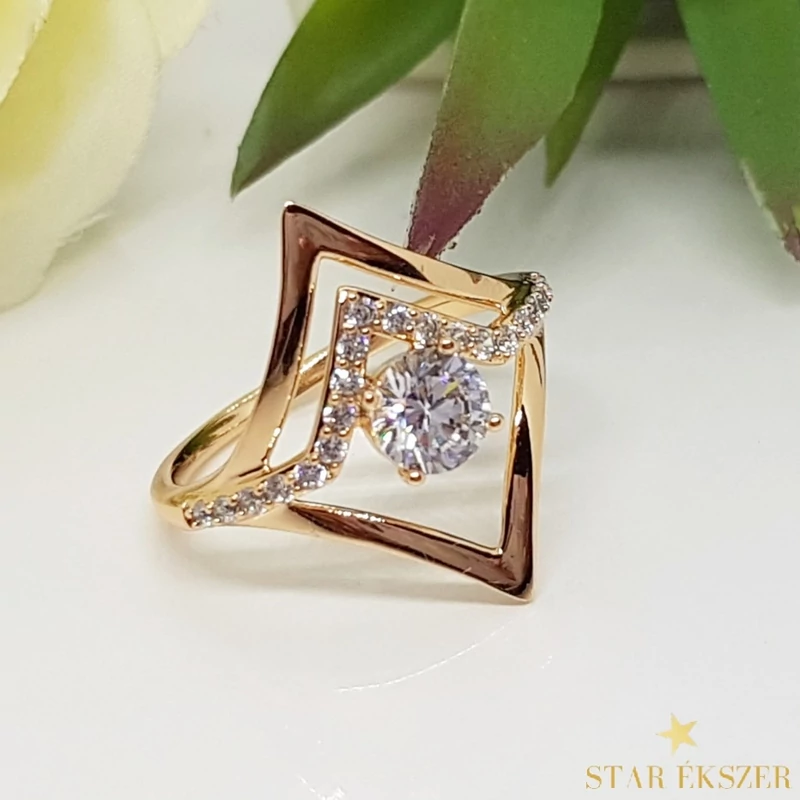 Maxine Gold Filled Gyűrű 54-es