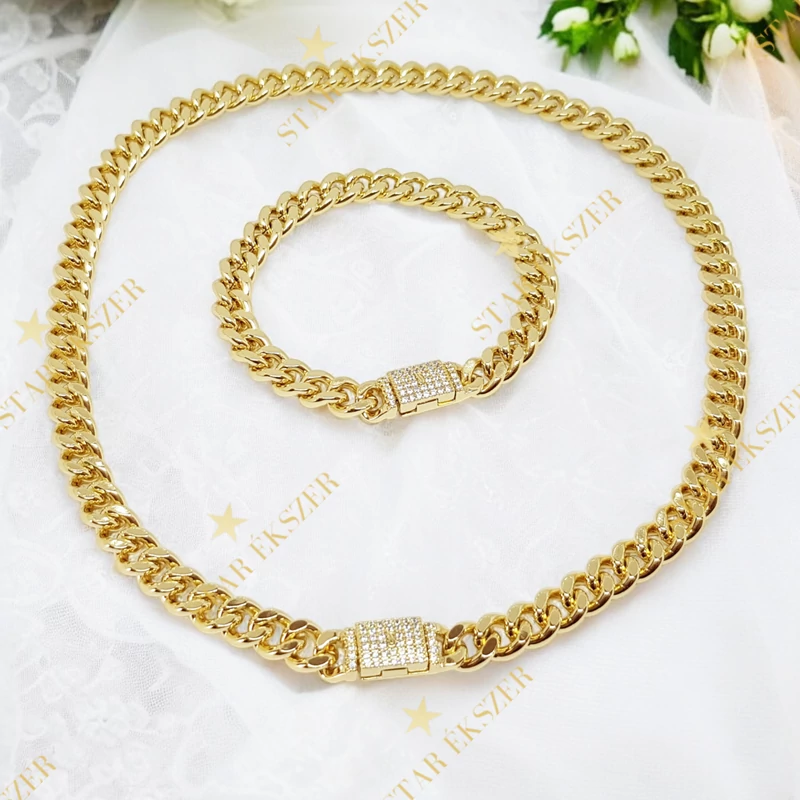 Sibilla 14K Gold Filled Luxus Ékszerszett 