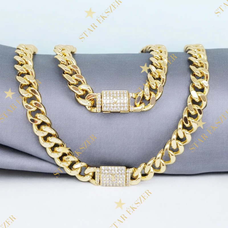Sibilla 14K Gold Filled Luxus Ékszerszett 