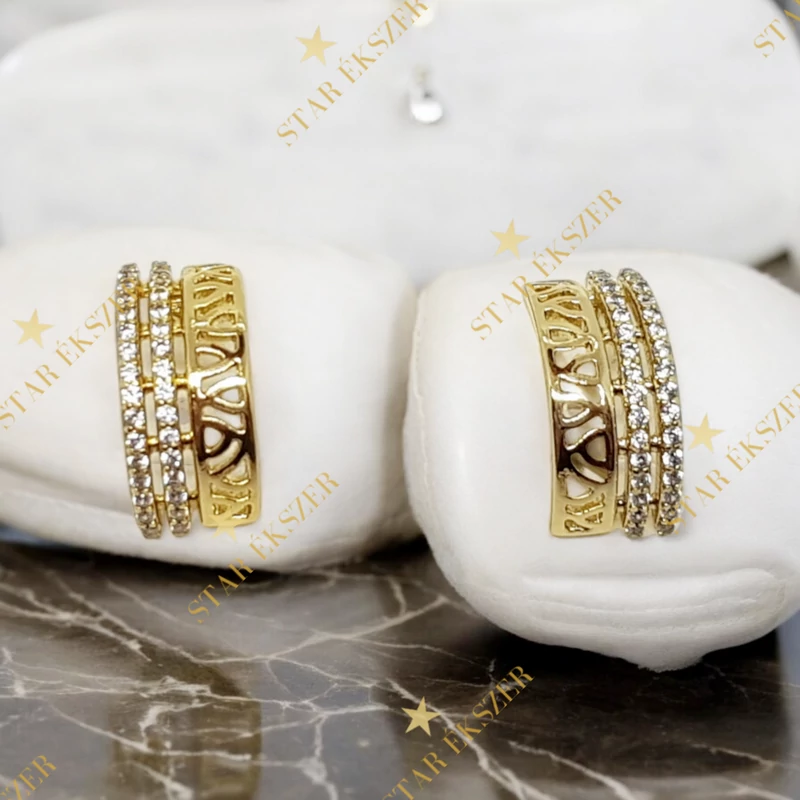 Izabel 14K Gold Filled antiallergén fülbevaló